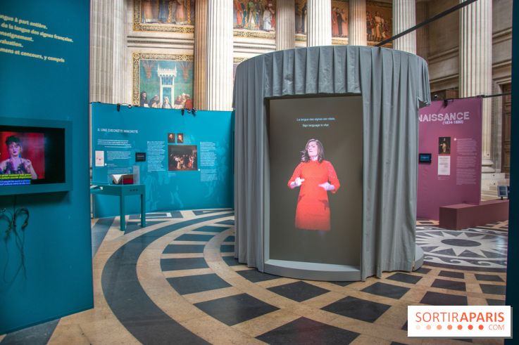 L'Histoire Silencieuse des Sourds, l'exposition au Panthéon