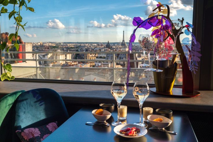 La terrasse Hypernature by Perrier-Jouët