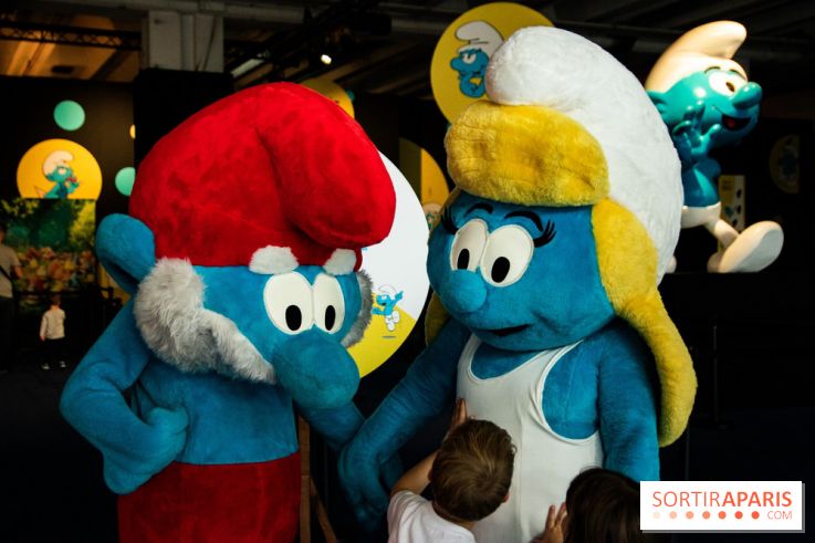La Schtroumpf Expérience à Paris Expo Porte de Versailles : nos photos