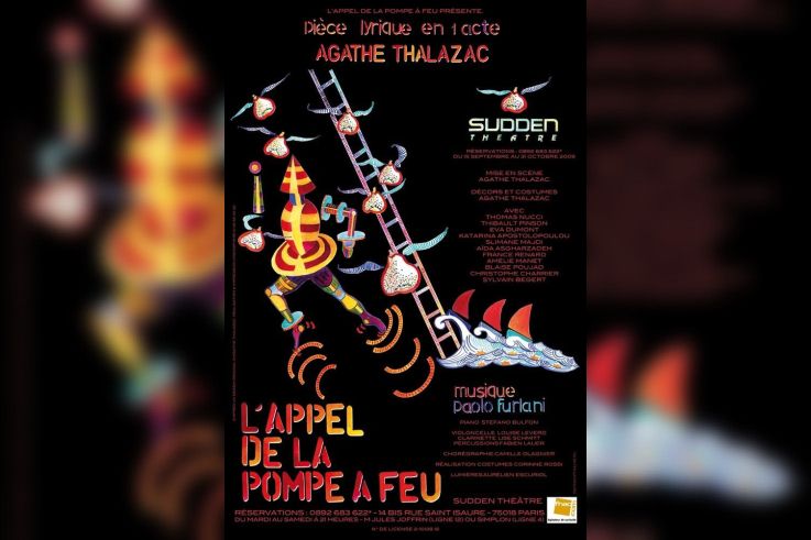 L'appel de la pompe à feu, Pièce Lyrique, Spectacle, Théâtre, Paris, Eric Satie