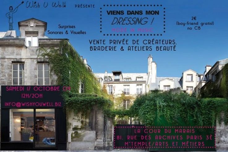 Viens dans mon dressing, Shopping, Vente Privée, Paris, Wish Your well, Mode