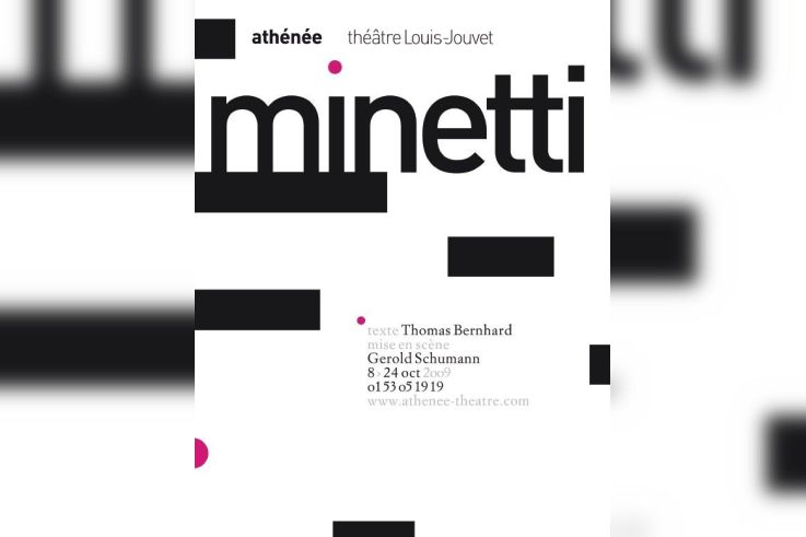 Minetti, Théâtre, Paris, Spectacle, Thomas Bernhard, Gerold Schumann, Athénée