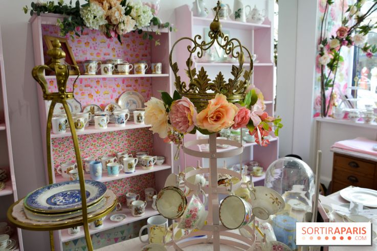 Afternoon Queens, la boutique de vaisselle et de thé ultra gourmande à Paris