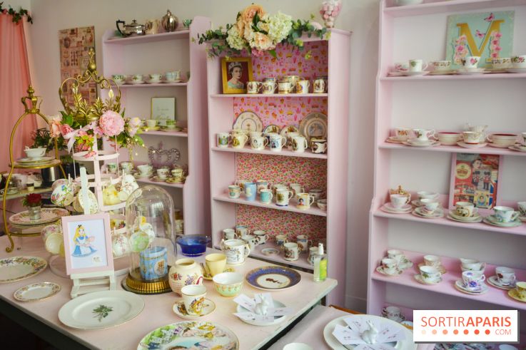 Afternoon Queens, la boutique de vaisselle et de thé ultra gourmande à Paris