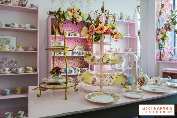 Afternoon Queens, la boutique de vaisselle et de thé ultra gourmande à Paris