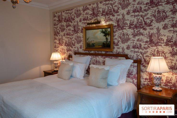 L'Auberge du Jeu de Paume à Chantilly - chambre