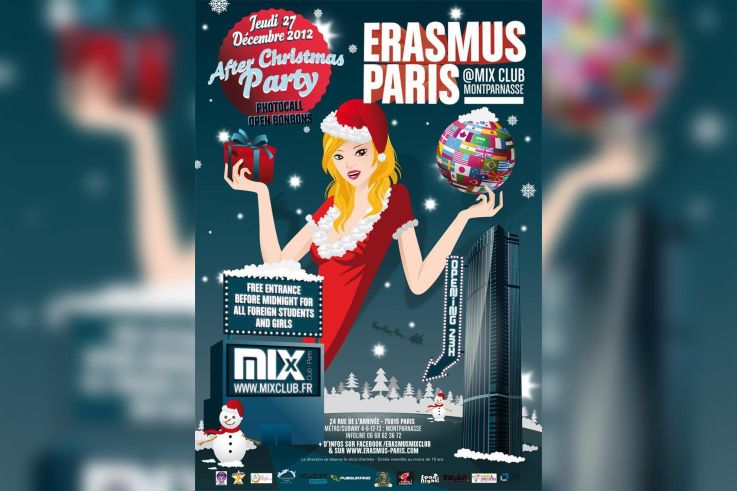 Erasmus Paris : After Christmas Party