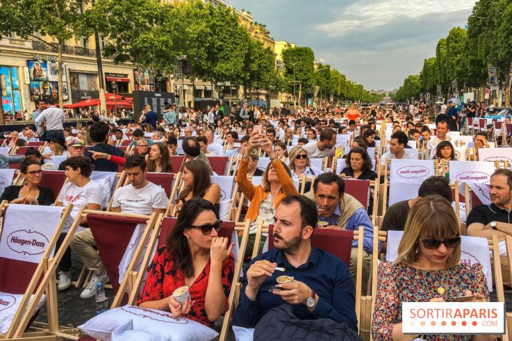 Cinéma en plein air sur les Champs-Elysées 2019 : OSS117 avec Jean Dujardin