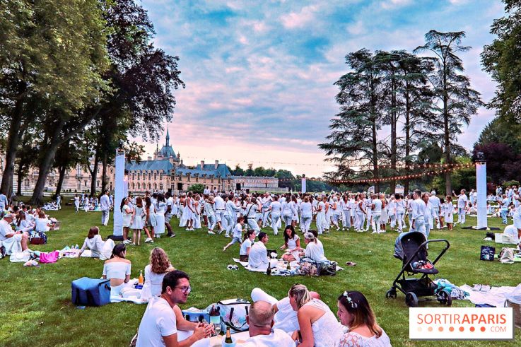 Le Pique-nique en Blanc 2019 au Domaine de Chantilly