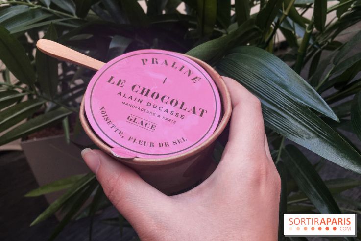Les glaces au chocolat de Ducasse 