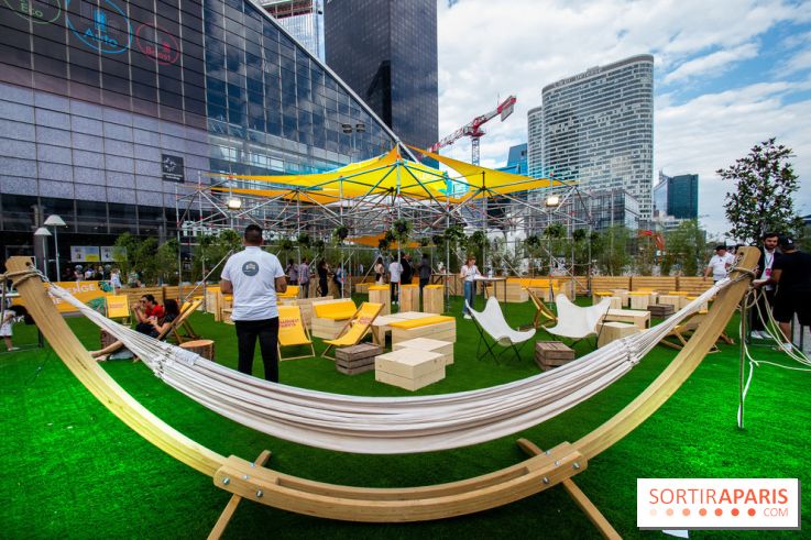 Garden Parvis à La Défense, les photos