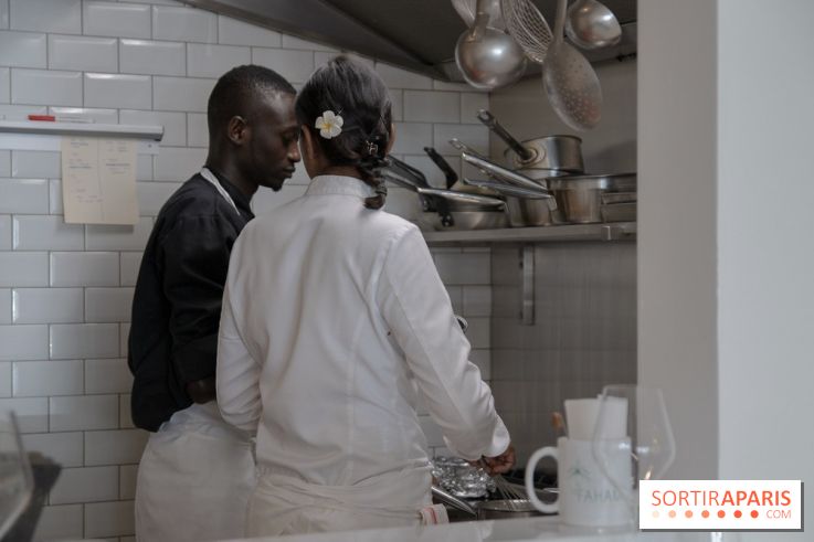 Le Faham : Kelly en cuisine