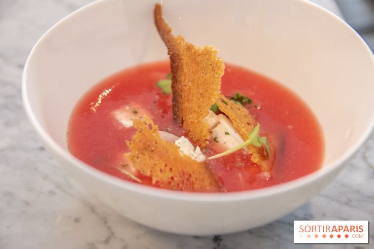 Le Faham : Gaspacho de pastèque