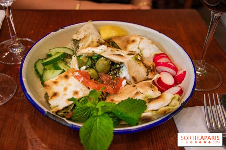 Man'ouché, le resto libanais de street food à deux pas du Centre Pompidou