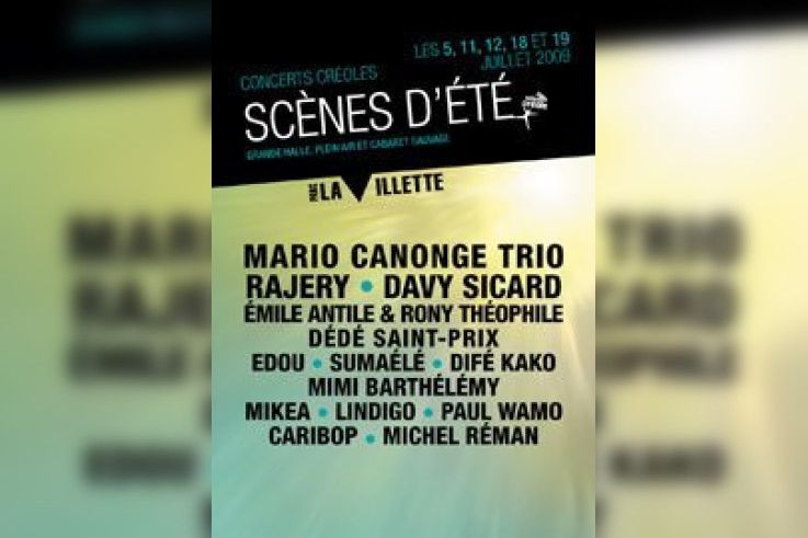 Scènes d'été, Villette, Grande Halle, Cabaret Sauvage, Paris