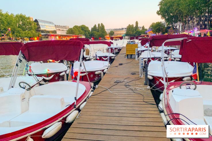Le bateau électrique sans permis à Paris
