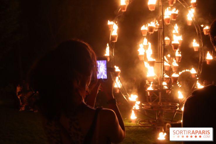 Installation de Feu à la Villette