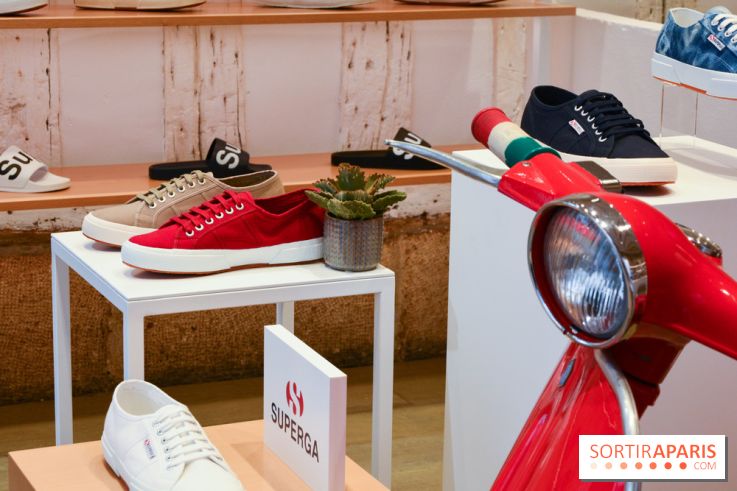 Superga ouvre sa première boutique parisienne