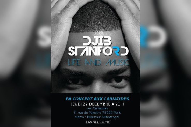 DJIB STANFORD EN CONCERT AUX CARIATIDES