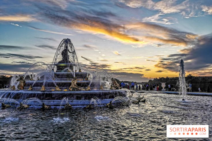 Les Grandes Eaux Nocturnes du Château de Versailles, fontaine