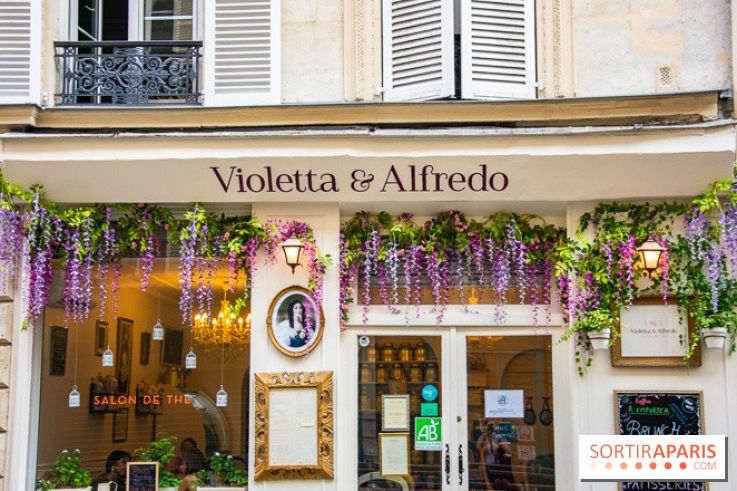 Violetta et Alfredo, le salon de thé inspiré de l'Opéra, nos photos