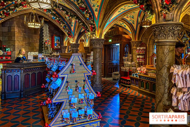 Visuels Disneyland Paris boutique noël