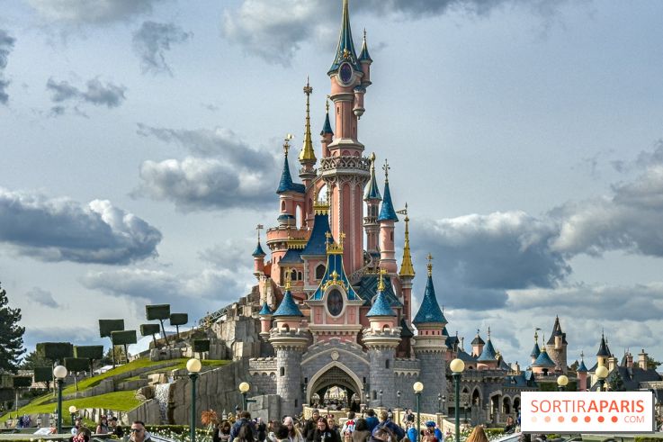 Visuels Disneyland Paris - château belle au bois dormant
