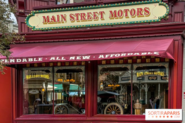 Visuels Disneyland Paris - Main Street Motors