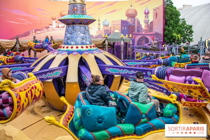 Visuels Disneyland Paris - Aladdin Flying Carpet