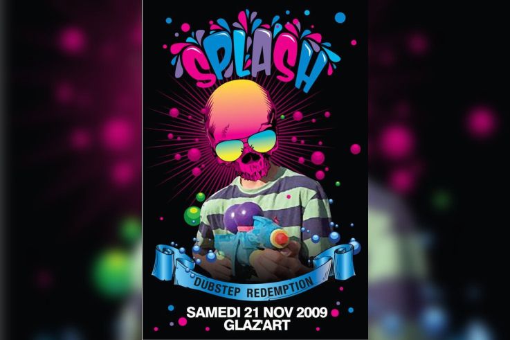 Splash, Glazart, Dub, Soirée, Paris