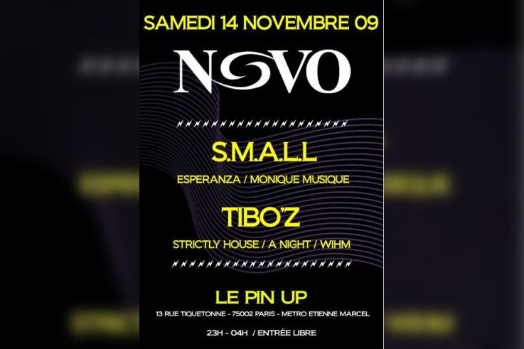 Novo, Small, Tiboz, Pin Up, Soirée, Paris