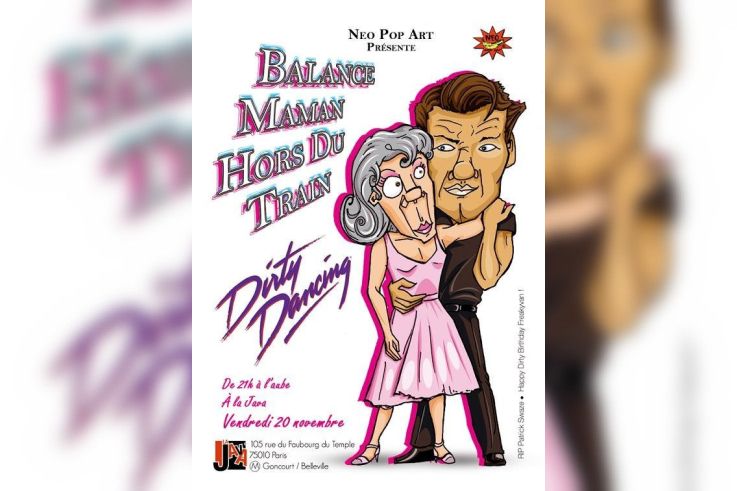 Balance Maman hors du Train, Charles Tox, Java, Soirée, Paris 