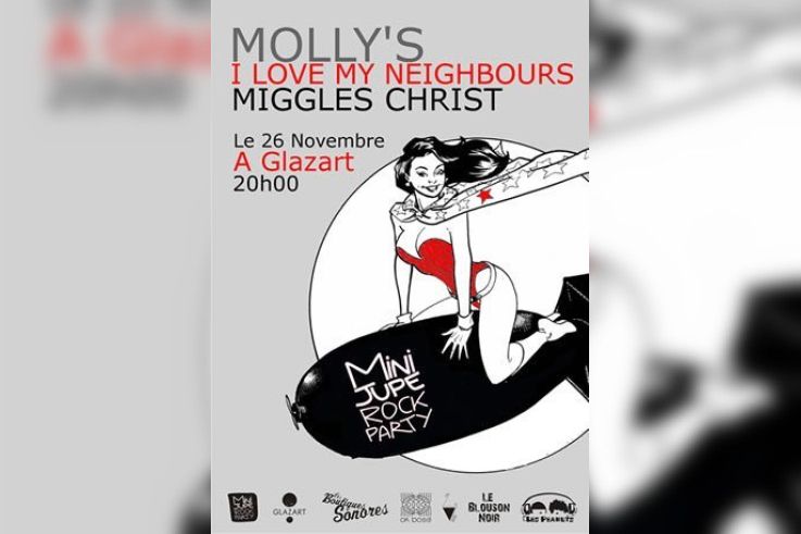 Mini Jupe Rock Party, Concerts, Glazart, Paris