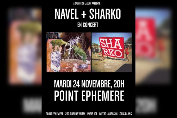 Navel, Sharko, Concerts, Paris, Point Ephémère