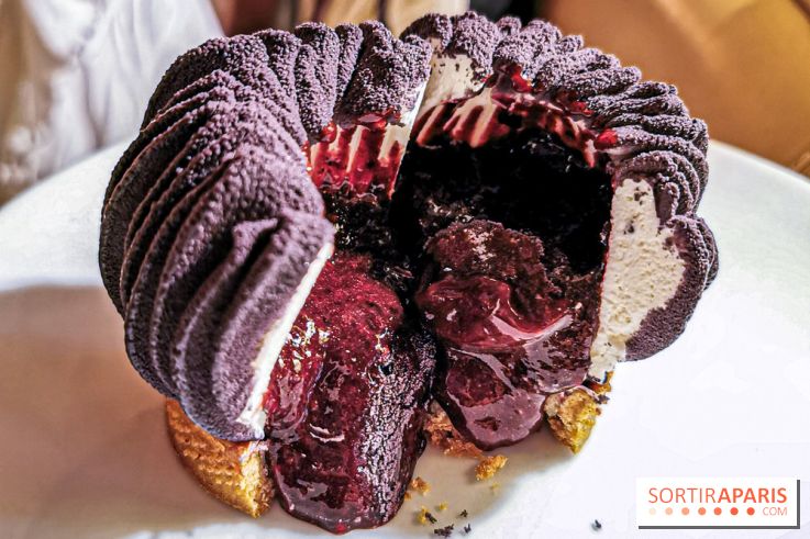 Le menu Traviata à l'Hôtel Le Meurice