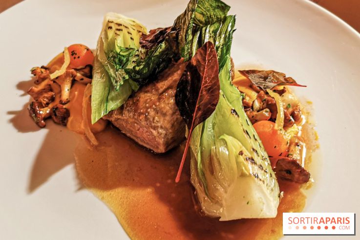 Le menu Traviata à l'Hôtel Le Meurice