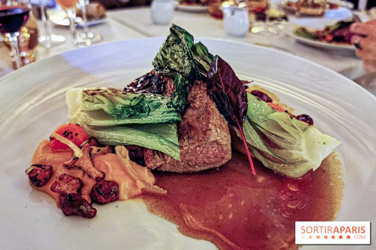 Le menu Traviata à l'Hôtel Le Meurice