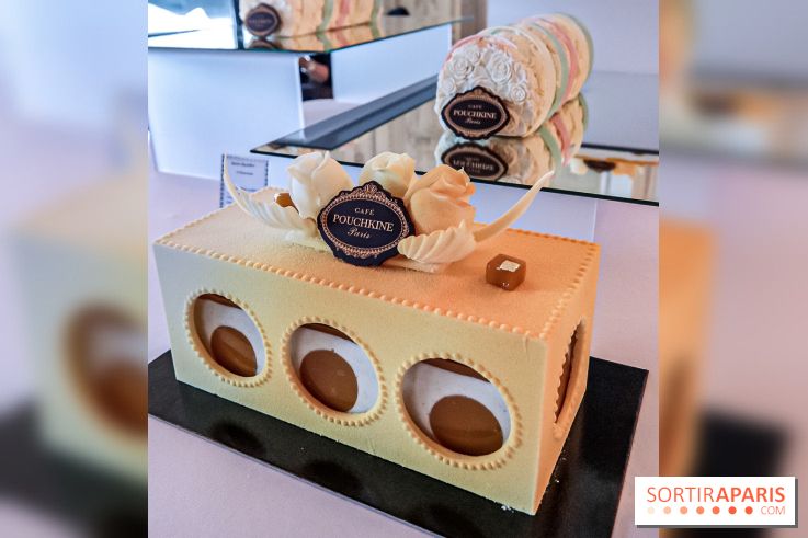 Les Bûches de Noël 2019 de Café Pouchkine -  les photos