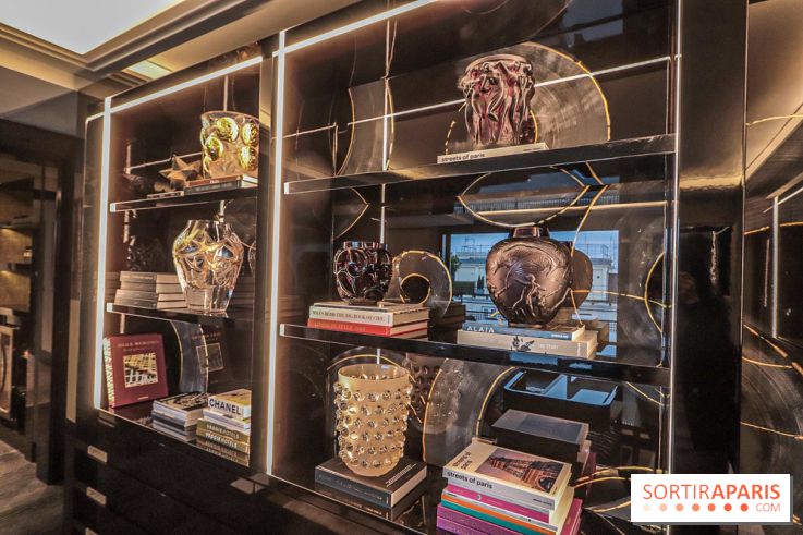 Le Suite Lalique by Patrick Hellmann au Prince de Galles Paris - les photos