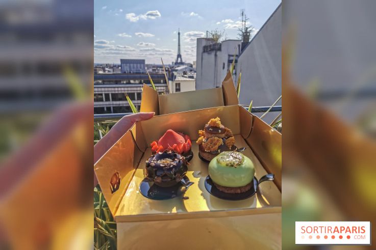 Pâtisseries de Pascal Hainigue à emporter du burgundy Paris