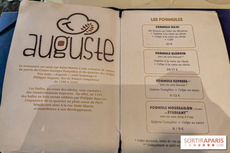 Crêperie Auguste Blénoir à Beaubourg
