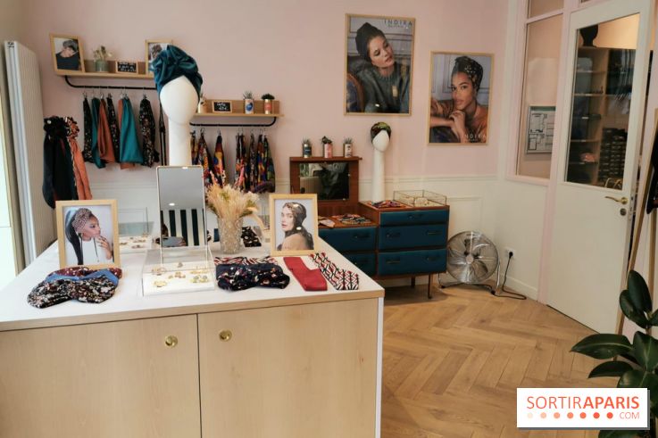 Indira de Paris, la boutique atelier des turbans branchés