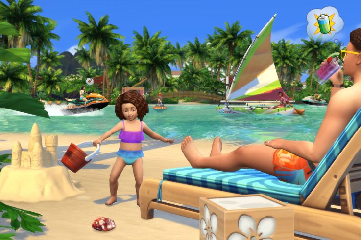 Island Living Sims 4
