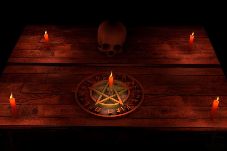 Pentacle halloween