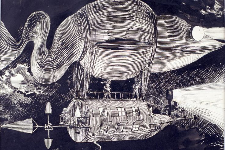 Drôles de vols : l'histoire des ballons et de l'aviation caricaturée dans cette exposition du musée de l'Air et de l'Espace