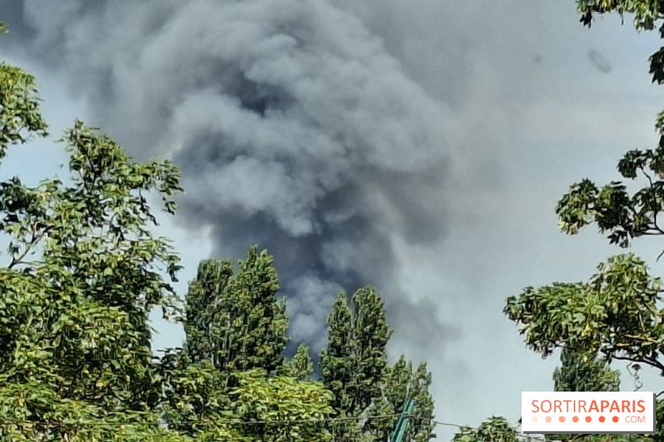 Un incendie important dans une zone industrielle de Bobigny, évitez le secteur