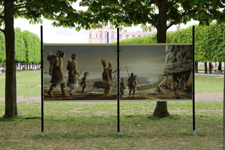La préhistoire en bande dessinée, l'expo gratuite au Domaine national de Saint-Germain-en-Laye