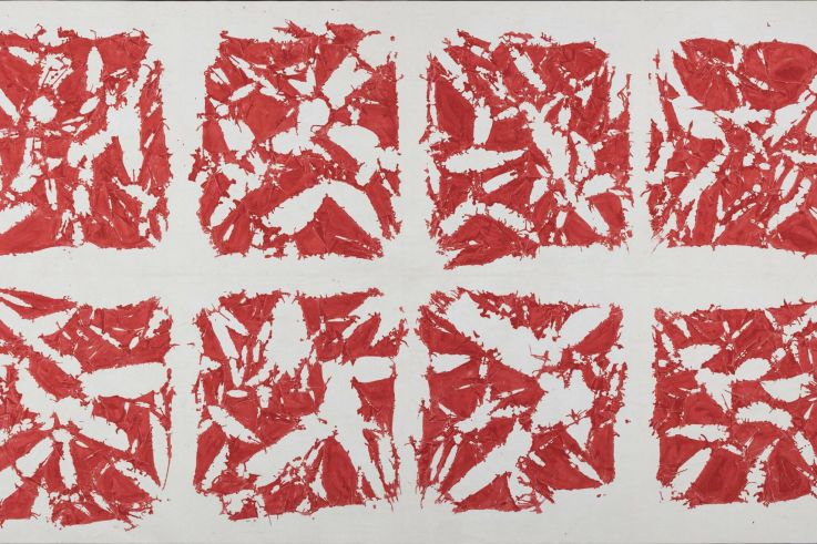 Nocturne Simon Hantaï : l'exposition de la Fondation Louis Vuitton se dévoile à la nuit tombée