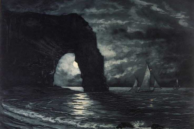 Eugène Delâtre, Etretat