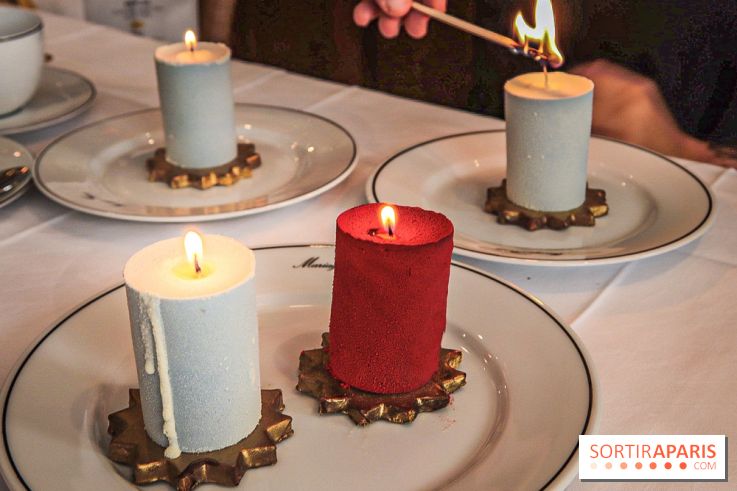 Les bûches bougie de Noël 2019 de Mariage Frères